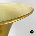 Lampada da terra art deco in ottone, 1940 ca.