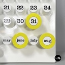 Anelli per calendario di Ring a Date