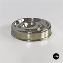 Italian modern chromed steel Guadalupa ashtray by Enzo Mari for Danese, 1972