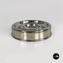 Italian modern chromed steel Guadalupa ashtray by Enzo Mari for Danese, 1972