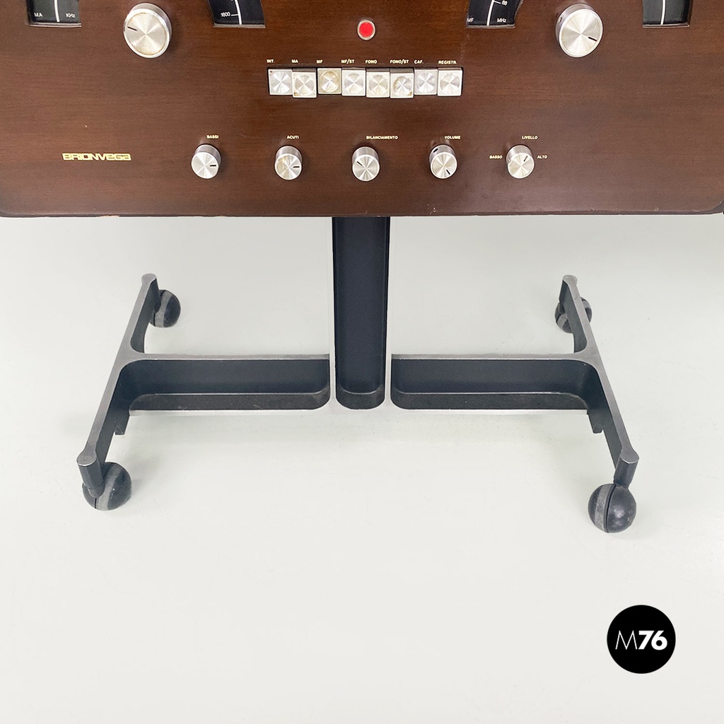 Italian Radiophonograph RR126 and Record Player by Castiglioni, Brionvega 1960s