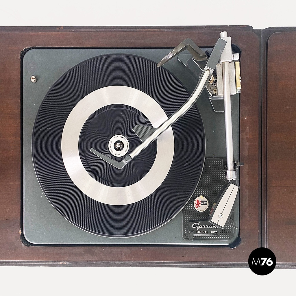 Italian Radiophonograph RR126 and Record Player by Castiglioni, Brionvega 1960s