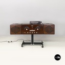 Italian Radiophonograph RR126 and Record Player by Castiglioni, Brionvega 1960s