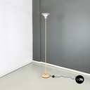 Lampada da terra in metallo rosa, 1980 ca.