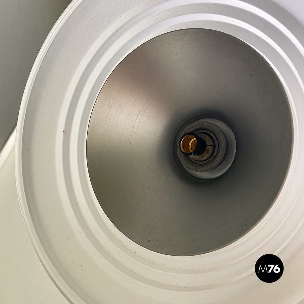 Lampada da terra in metallo rosa, 1980 ca.