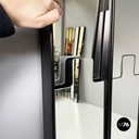 Italian modern wall mirror hanger Gronda by Luciano Bertoncini for Elco, 1970s