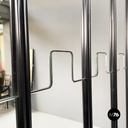 Italian modern wall mirror hanger Gronda by Luciano Bertoncini for Elco, 1970s