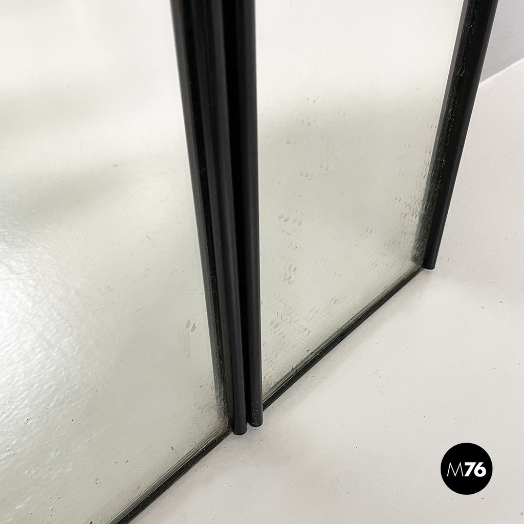 Italian modern wall mirror hanger Gronda by Luciano Bertoncini for Elco, 1970s