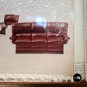 Italian Mid-Century Brown Leather Armchairs Flou by Betti Habitat Ids, 1970s