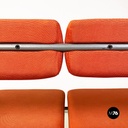 Italian modern Vienna metal bench or sofa by Rodney Kinsman for Bieffeplast 1980