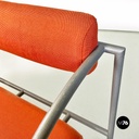Italian modern Vienna metal bench or sofa by Rodney Kinsman for Bieffeplast 1980