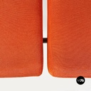 Italian modern Vienna metal bench or sofa by Rodney Kinsman for Bieffeplast 1980