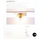 Applique LSP14 Quadrifoglio di Luigi Caccia Dominioni, 1987