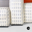 Divano modulare Tramonto a New York di Gaetano Pesce, 1980 ca.