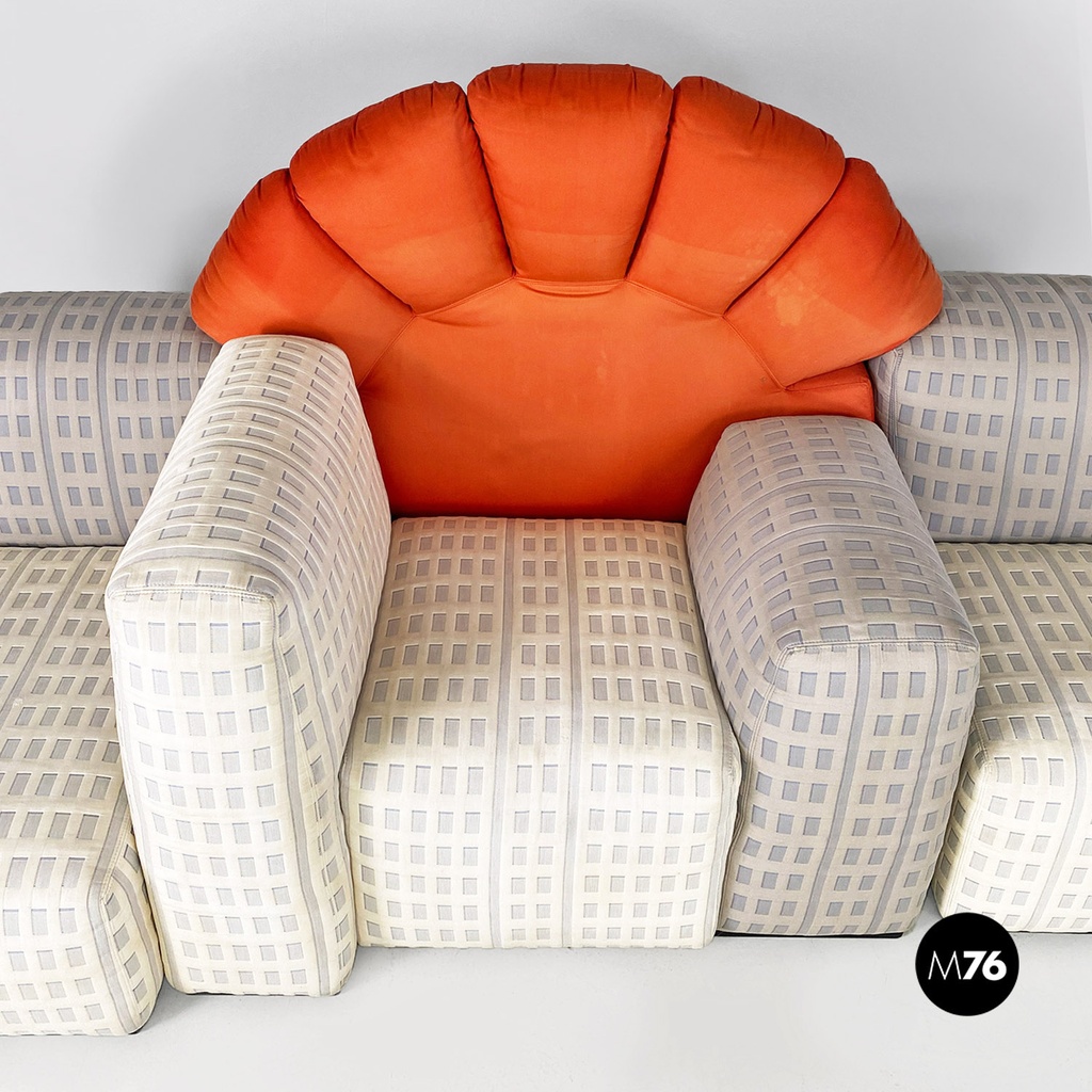 Divano modulare Tramonto a New York di Gaetano Pesce, 1980 ca.