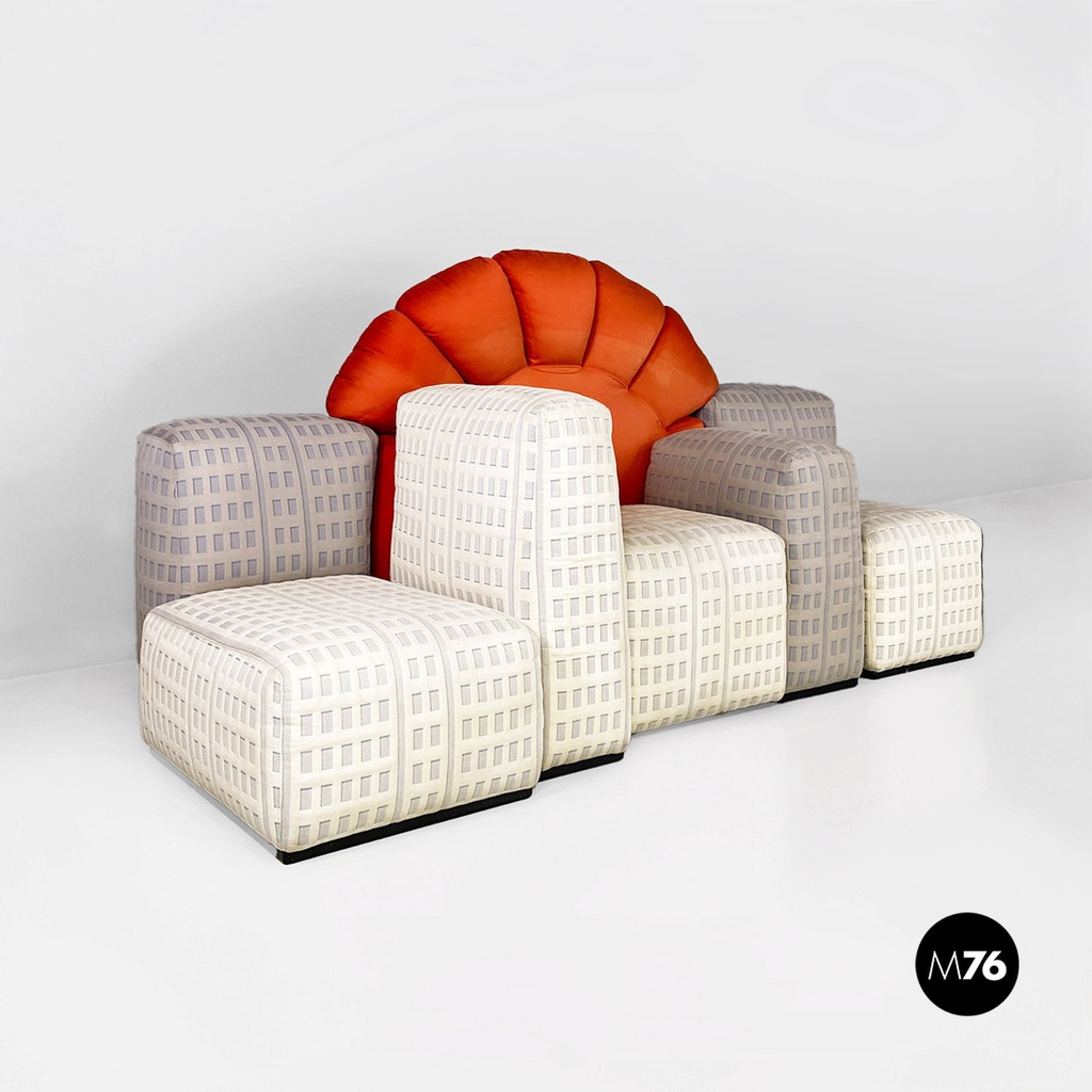 Divano modulare Tramonto a New York di Gaetano Pesce, 1980 ca.