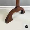 Italian antique Coffe or side table in wood and brass, 1900s