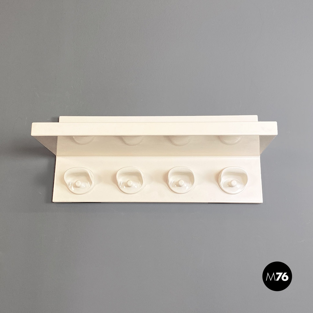 Gancio coat stand with shelf by Olaf Von Bohr and Marcello Siard, Kartell 1970s