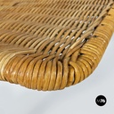 Sedie in paglia e acciaio, 1970 ca.