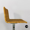 Sedie in paglia e acciaio, 1970 ca.