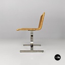 Sedie in paglia e acciaio, 1970 ca.