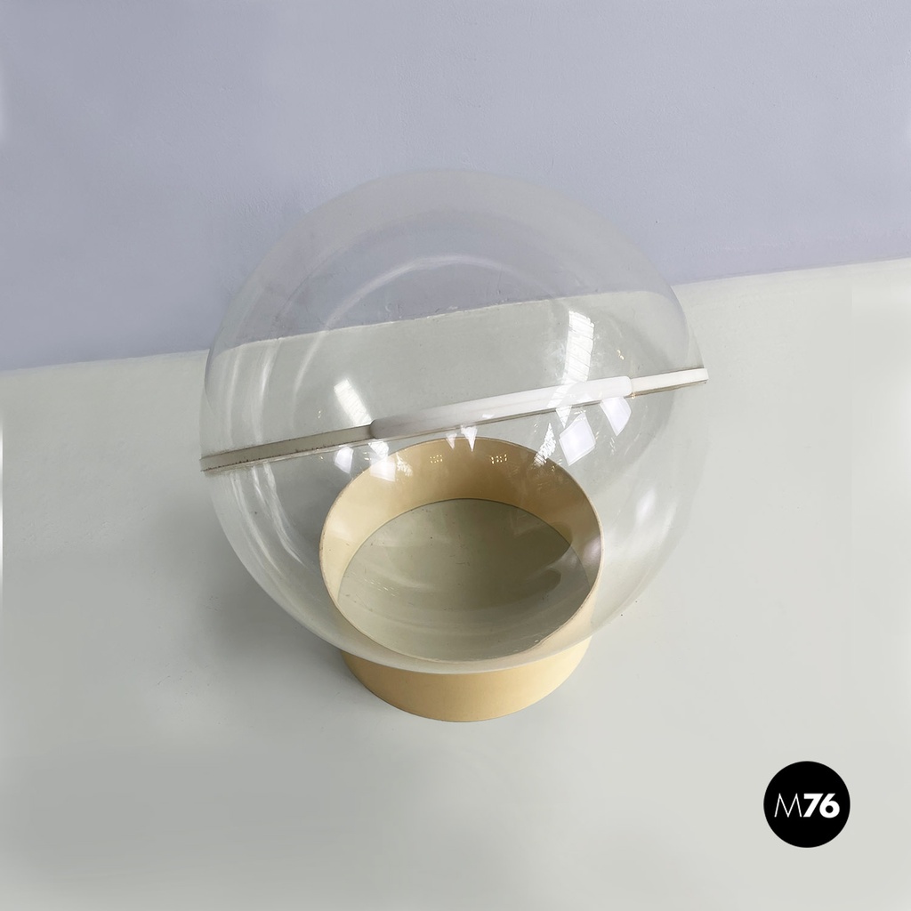 Italian modern plastic 4720/S table mirror by Filippo Panseca for Kartell, 1970s