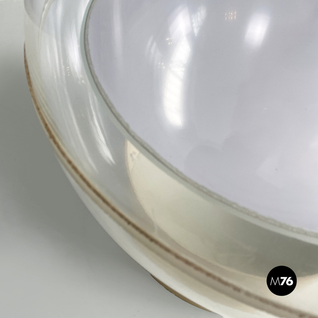 Italian modern plastic 4720/S table mirror by Filippo Panseca for Kartell, 1970s