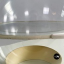 Italian modern plastic 4720/S table mirror by Filippo Panseca for Kartell, 1970s