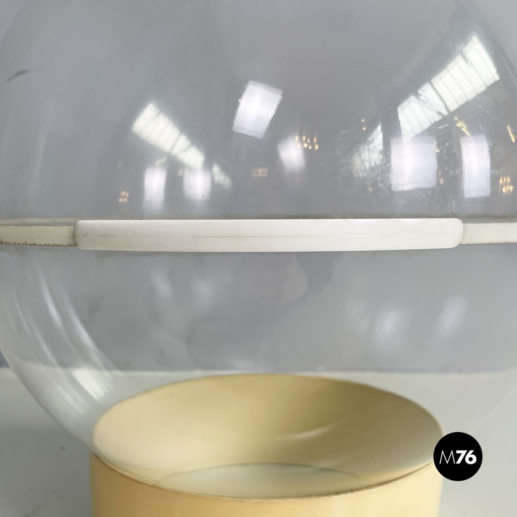 Italian modern plastic 4720/S table mirror by Filippo Panseca for Kartell, 1970s