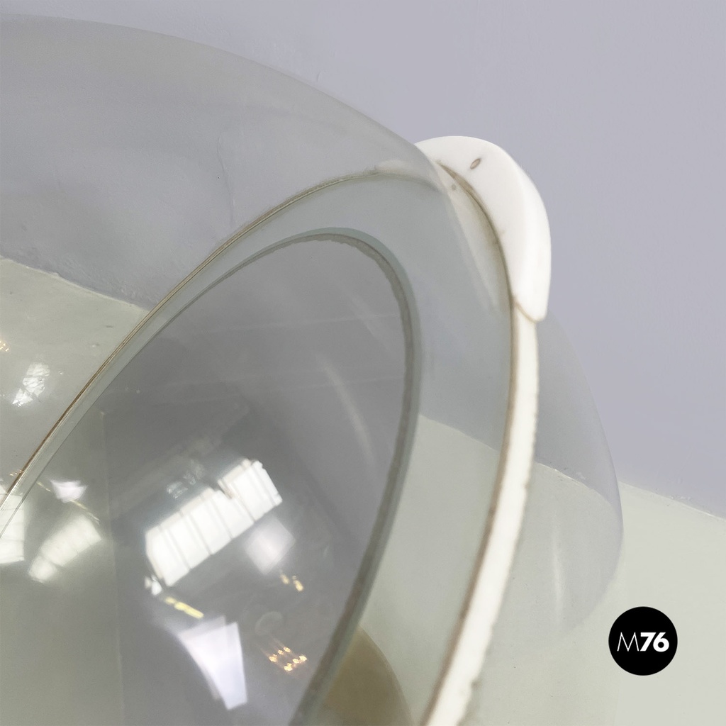 Italian modern plastic 4720/S table mirror by Filippo Panseca for Kartell, 1970s