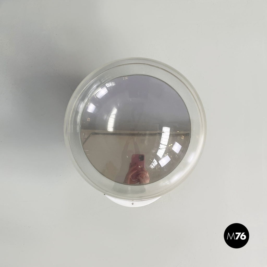 Italian modern plastic 4720/S table mirror by Filippo Panseca for Kartell, 1970s