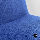 Italian modern Blue fabric Armchairs Alky by Piretti for Anonima Castelli, 1970s
