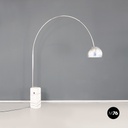 Italian mid-century Arco floor lamp by the Castiglioni brothers for Flos, 1962