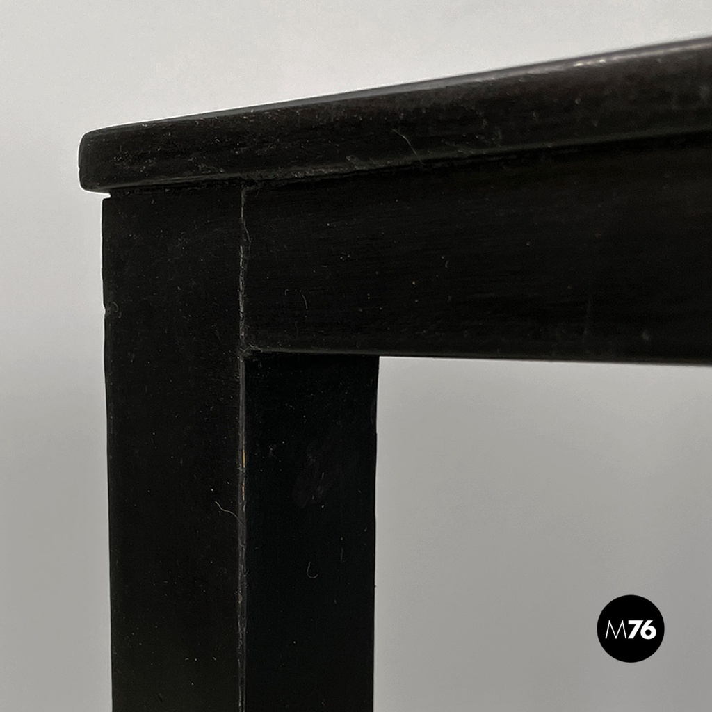 Austrian modern solid ash Satztische coffee tables, Josef Hoffman, Wittmann 2000