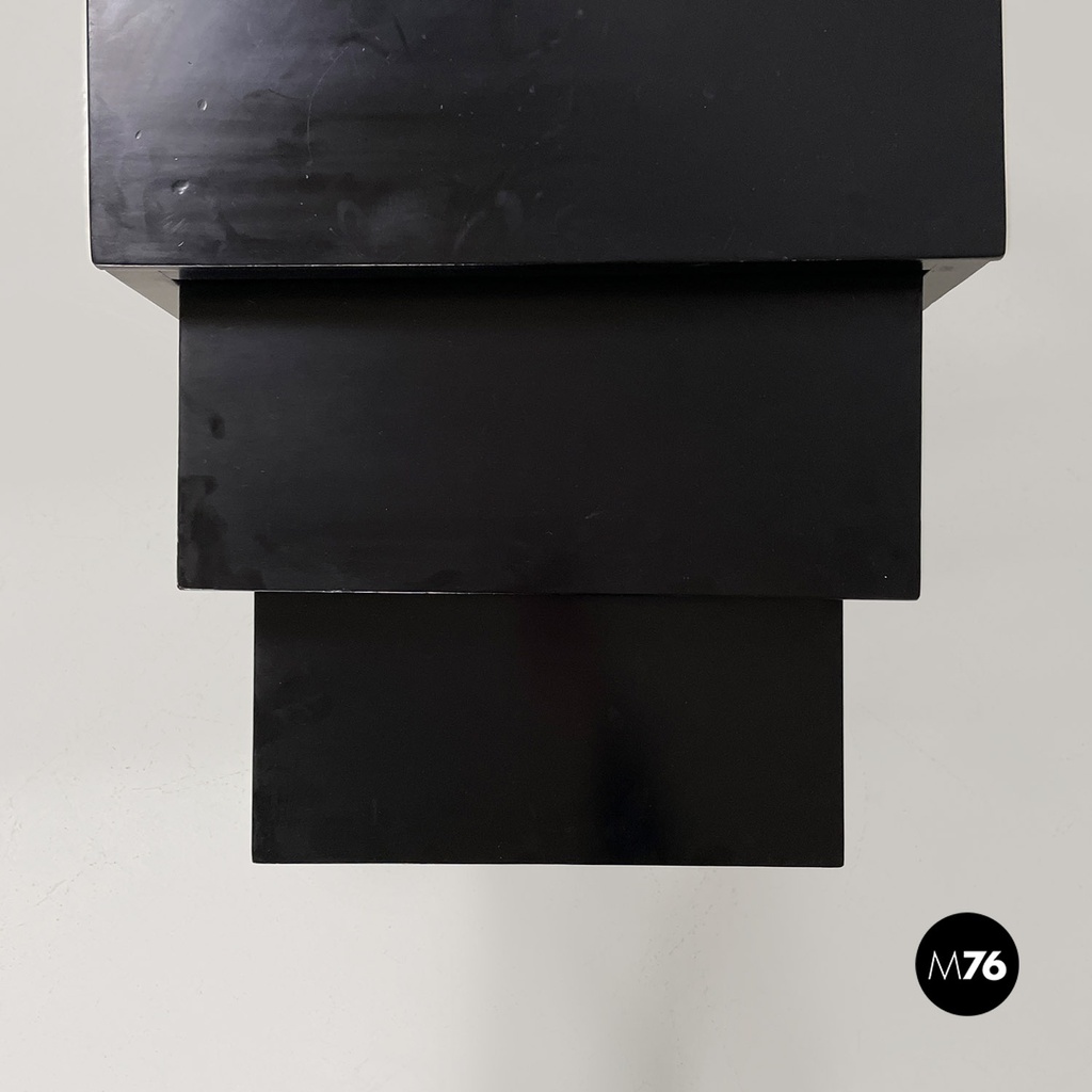 Austrian modern solid ash Satztische coffee tables, Josef Hoffman, Wittmann 2000