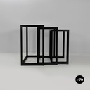 Austrian modern solid ash Satztische coffee tables, Josef Hoffman, Wittmann 2000