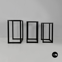 Austrian modern solid ash Satztische coffee tables, Josef Hoffman, Wittmann 2000