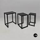 Austrian modern solid ash Satztische coffee tables, Josef Hoffman, Wittmann 2000