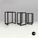 Austrian modern solid ash Satztische coffee tables, Josef Hoffman, Wittmann 2000