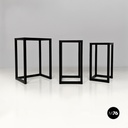 Austrian modern solid ash Satztische coffee tables, Josef Hoffman, Wittmann 2000