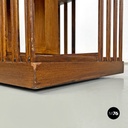 Italian stackable wooden revolving bookcases with floral decoration, 1900s