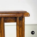 Italian stackable wooden revolving bookcases with floral decoration, 1900s