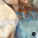 Italian Painting with finely crafted wooden frame, 1800-1900s