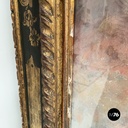 Italian Painting with finely crafted wooden frame, 1800-1900s