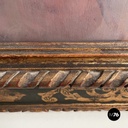Italian Painting with finely crafted wooden frame, 1800-1900s