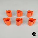 Servizio di bicchieri e brocca Orangeade di Jean Pierre Vitrac per Bourbon, 1970 ca.