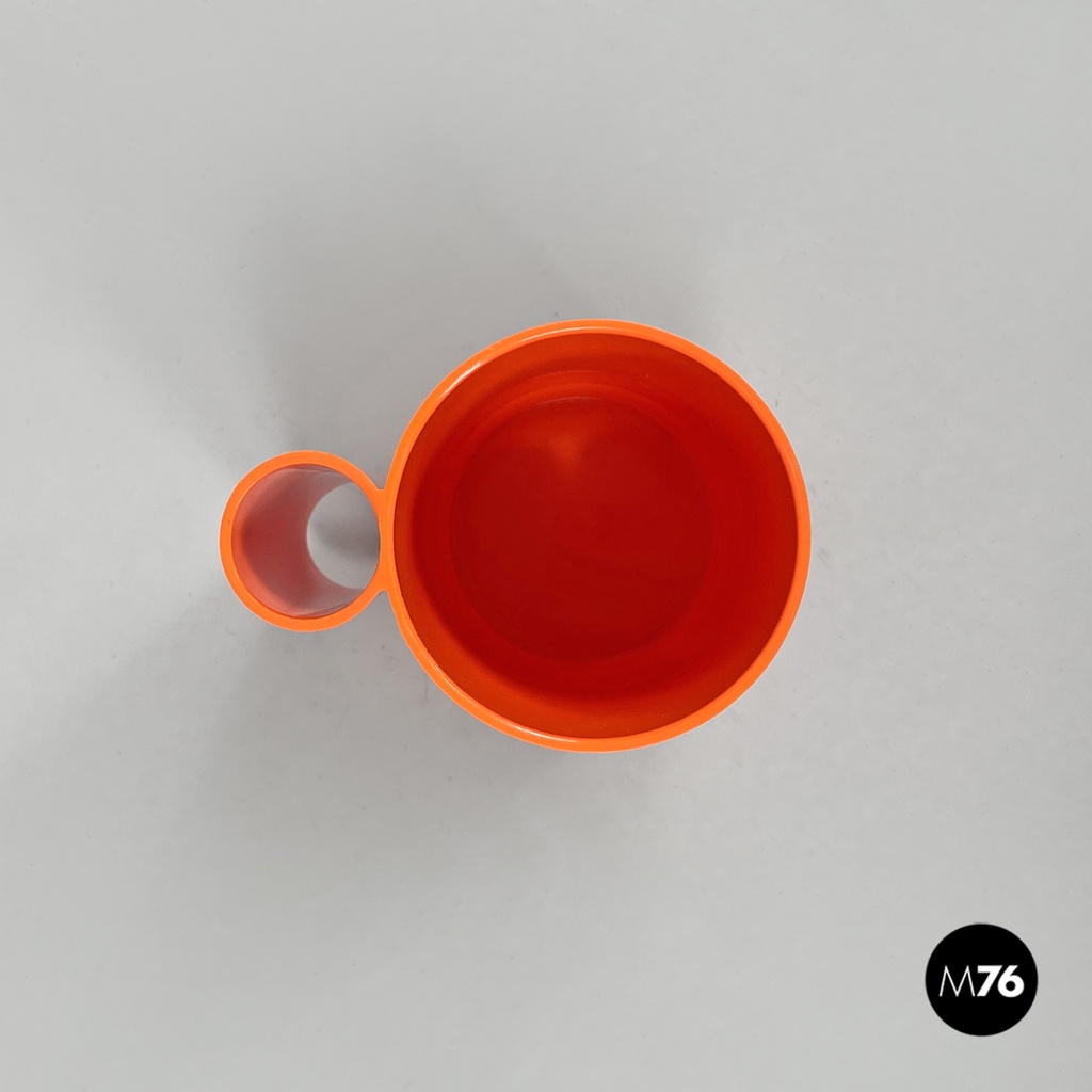 Servizio di bicchieri e brocca Orangeade di Jean Pierre Vitrac per Bourbon, 1970 ca.