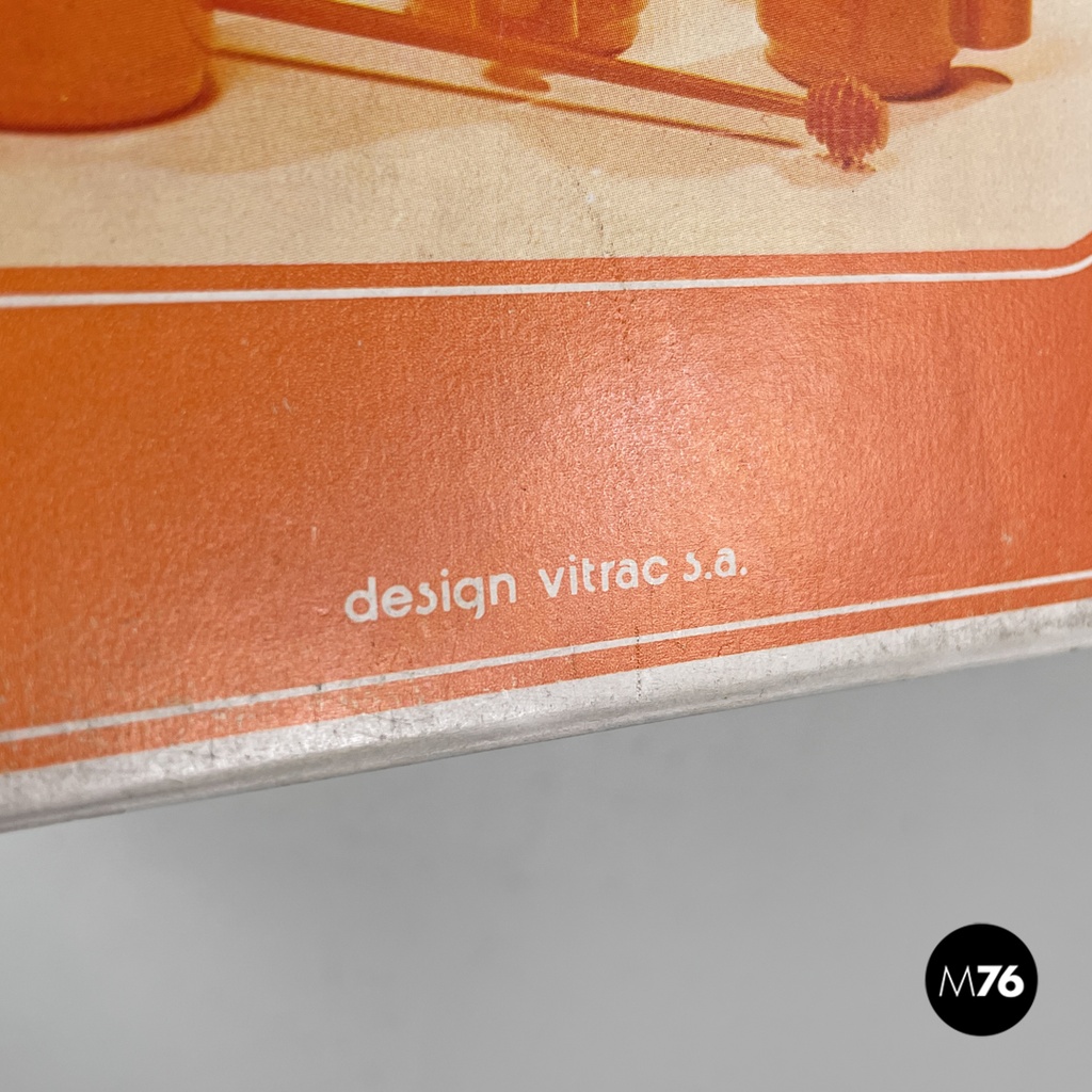 Servizio di bicchieri e brocca Orangeade di Jean Pierre Vitrac per Bourbon, 1970 ca.