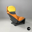 Italian modern armchair or chaise longue Wink Toshiyuki Kita for Cassina, 1980s