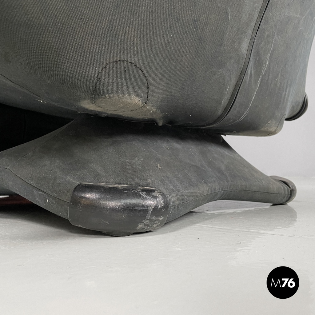 Italian modern armchair or chaise longue Wink Toshiyuki Kita for Cassina, 1980s